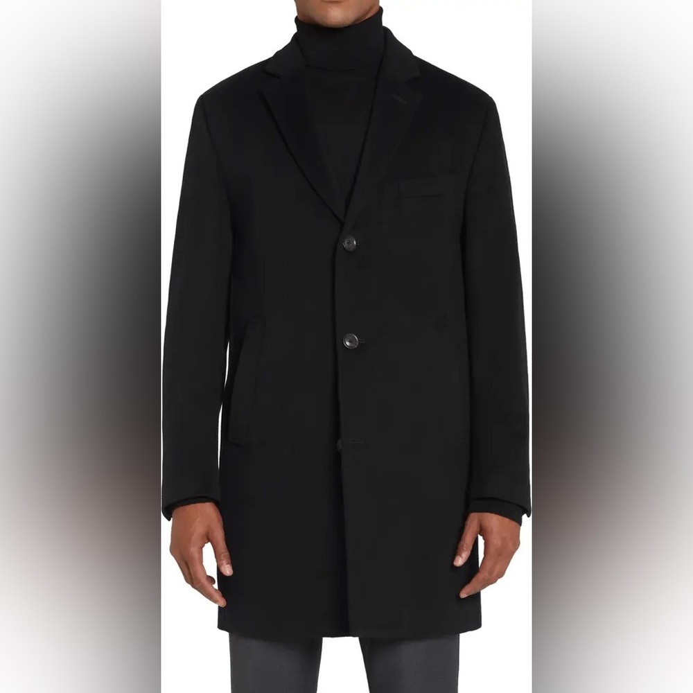 Jack Victor Modern Wool & Cashmere Top Coat